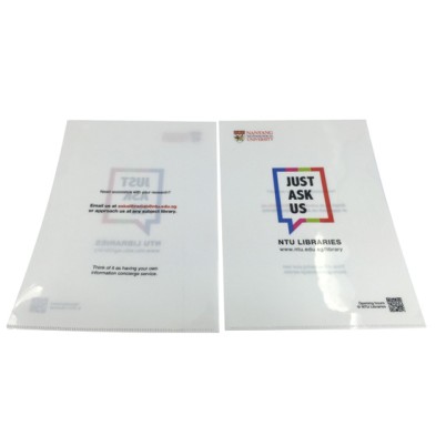 A4 Plastic Folder-Nanyang technological university